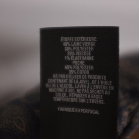 COPY - Ted baker purple virginwool blend pants size 32R size M - Picture 8 of 10